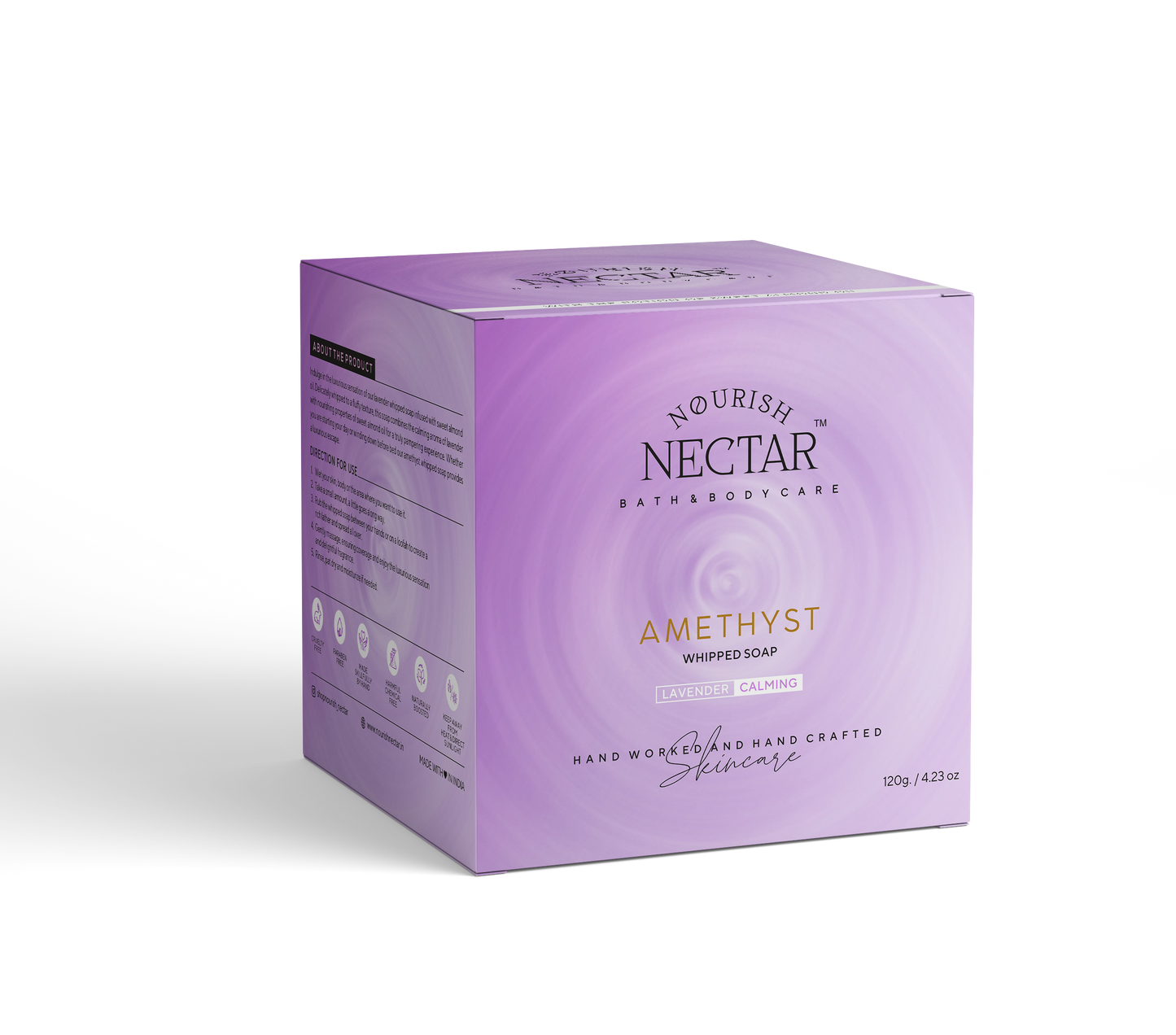 Amethyst Whipped soap
