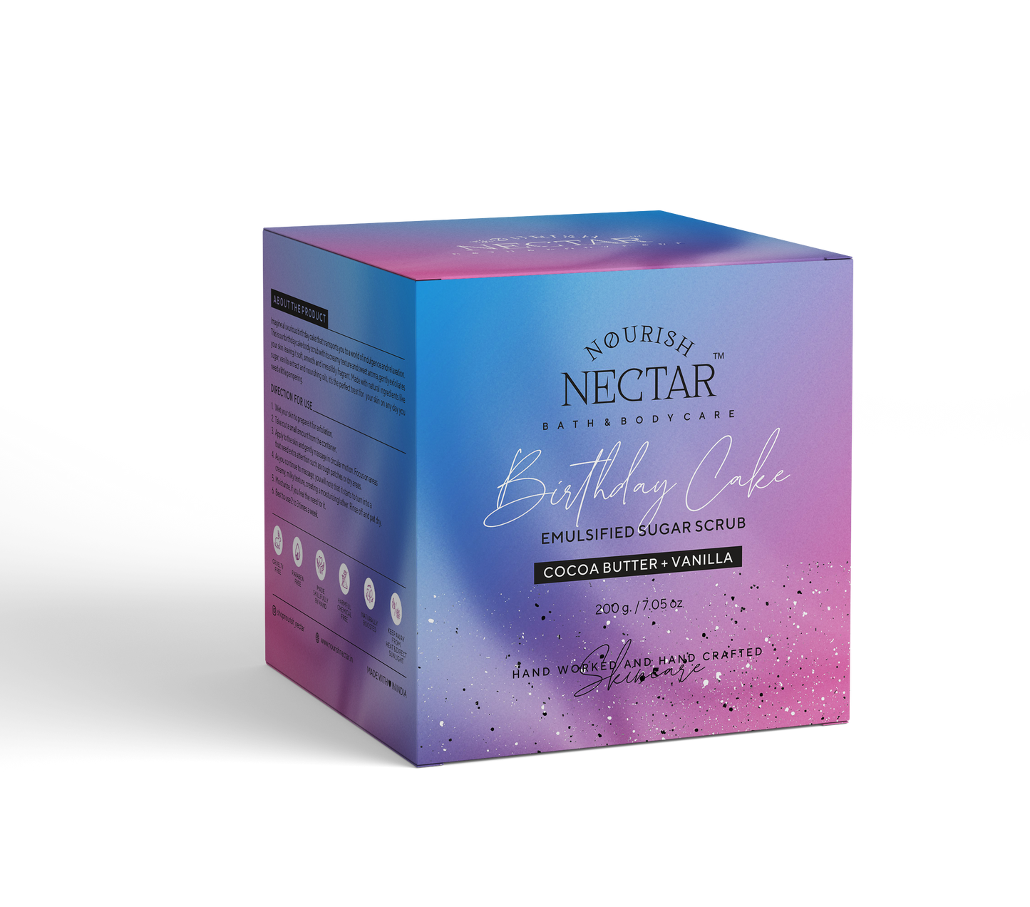 Birthday Cake Sugar Scrub -200G