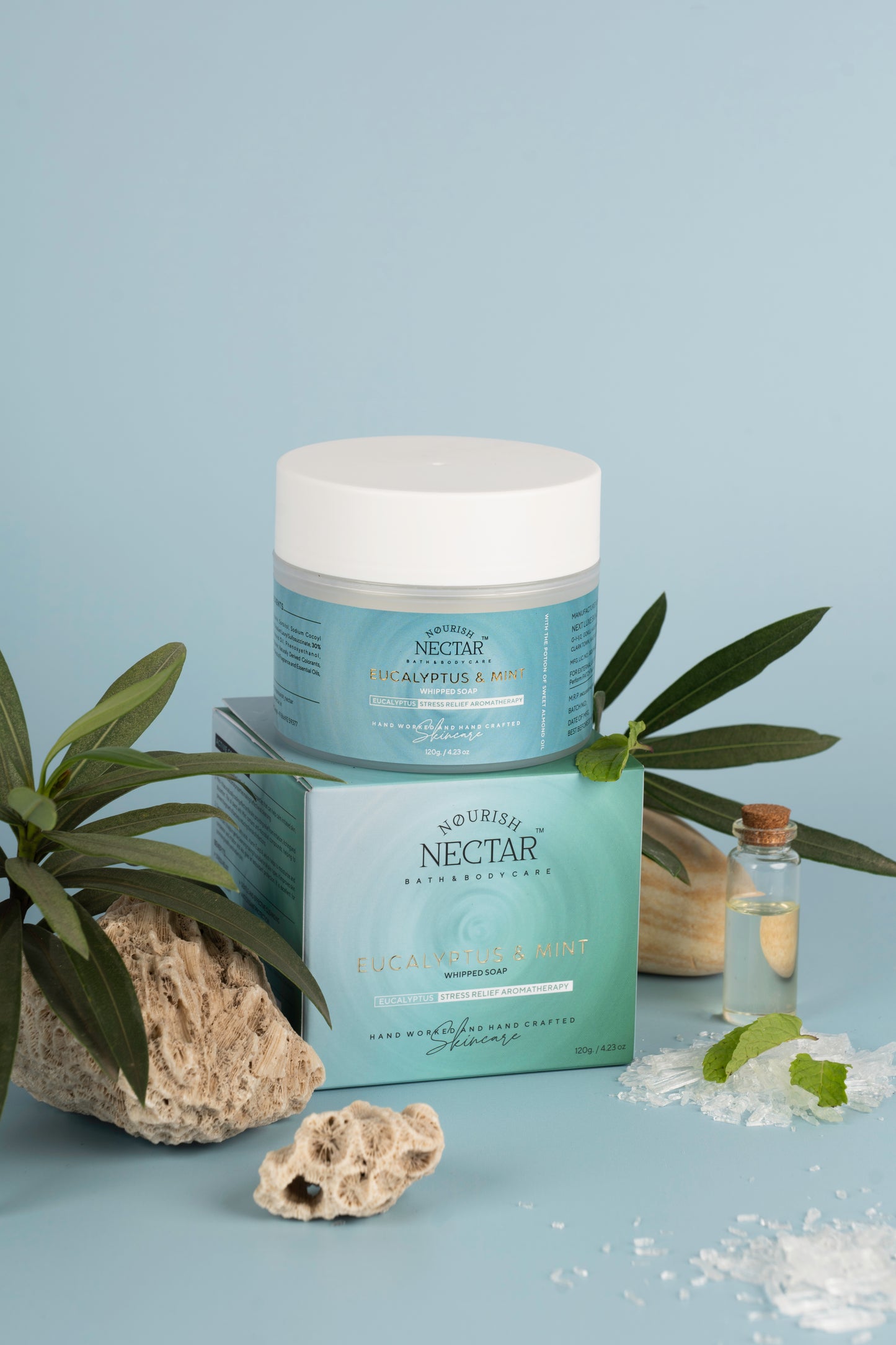 Eucalyptus and Mint Whipped Soap