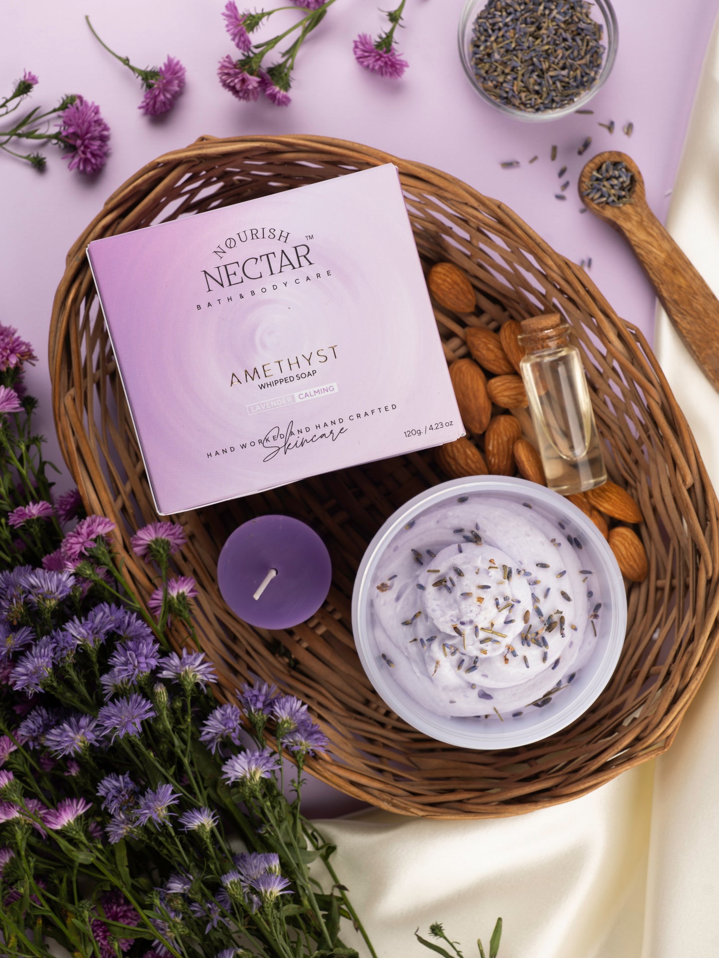 Amethyst Whipped soap