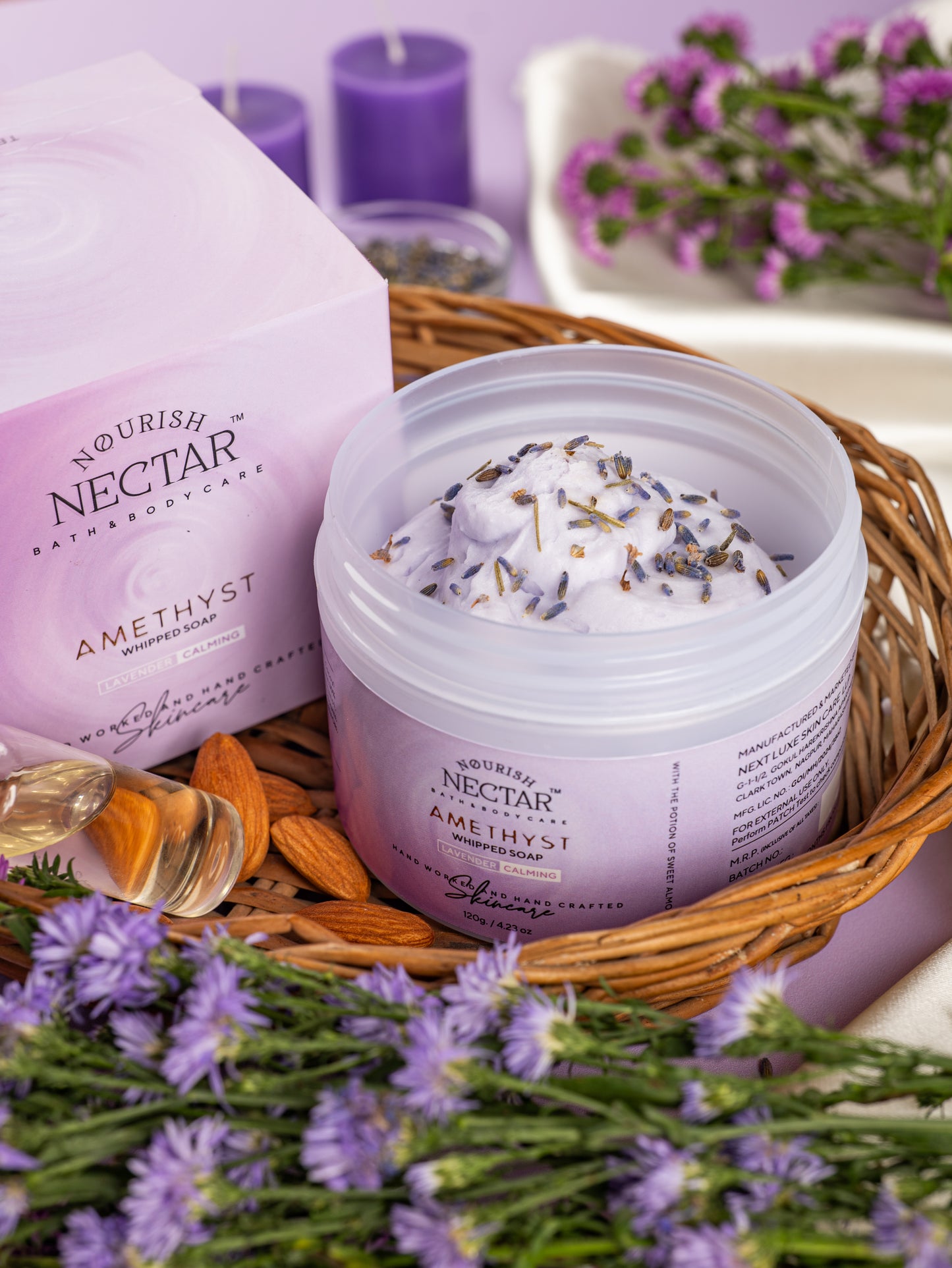 Amethyst Whipped soap