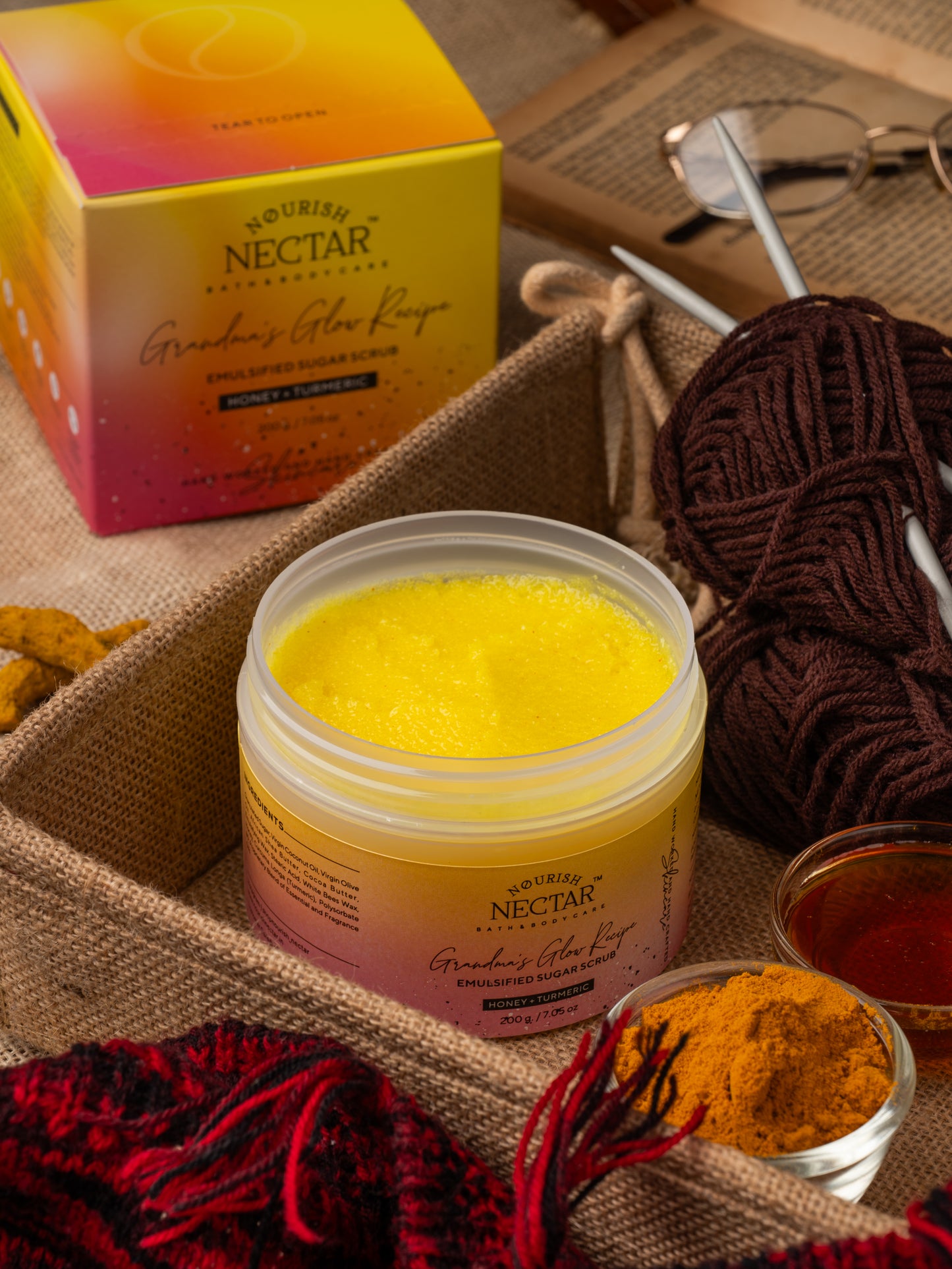 Grandma’s Glow Recipe Sugar Scrub - 200G