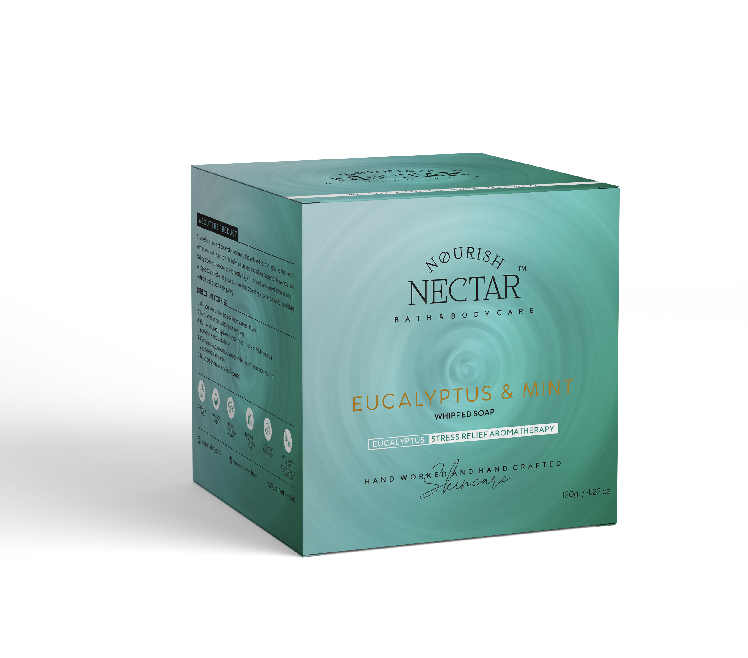 Eucalyptus and Mint Whipped Soap