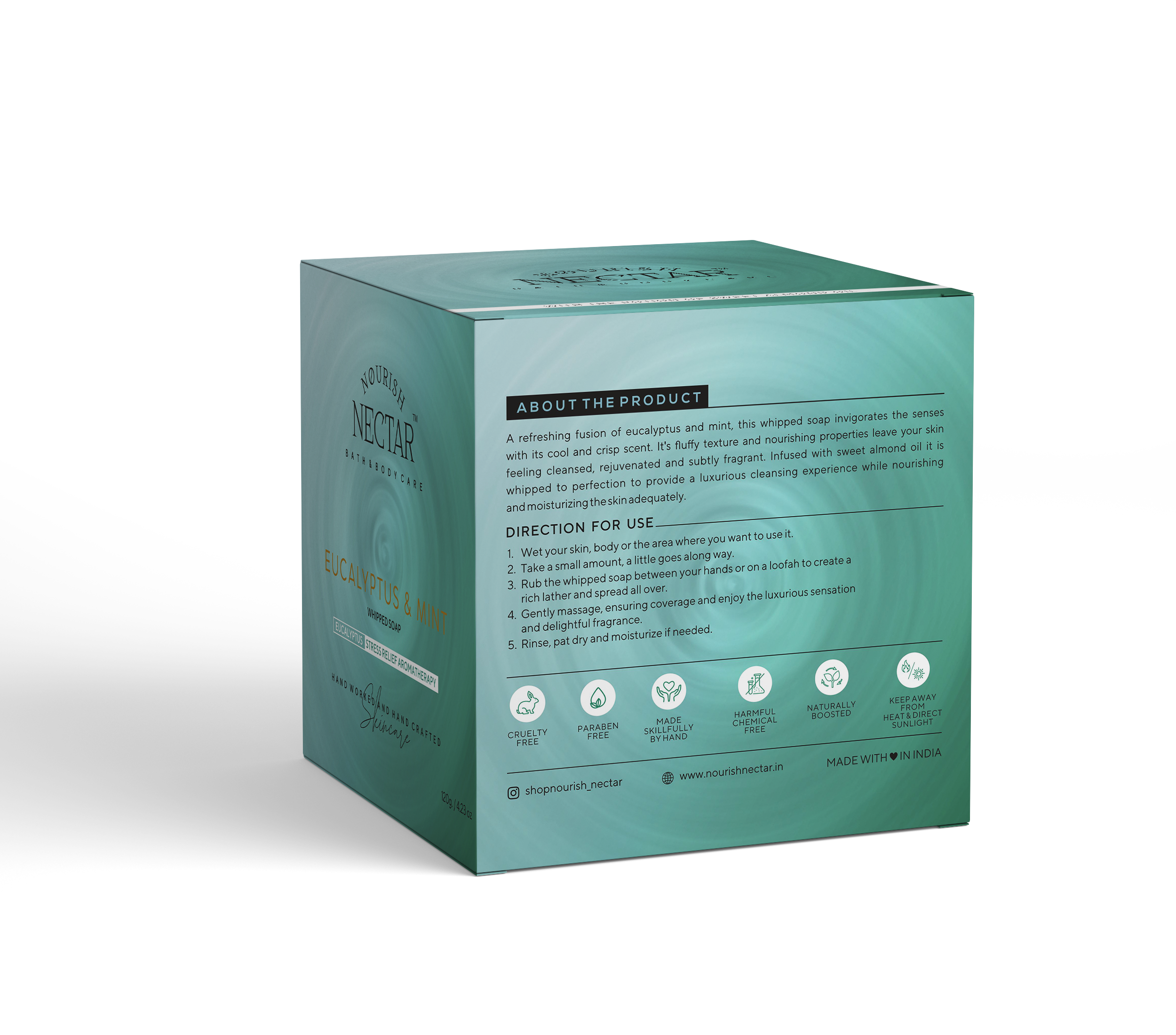 Eucalyptus and Mint Whipped Soap