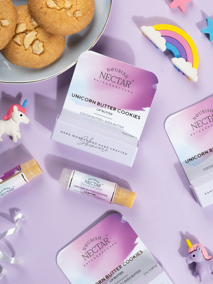 Unicorn Butter Cookies Lip Butter