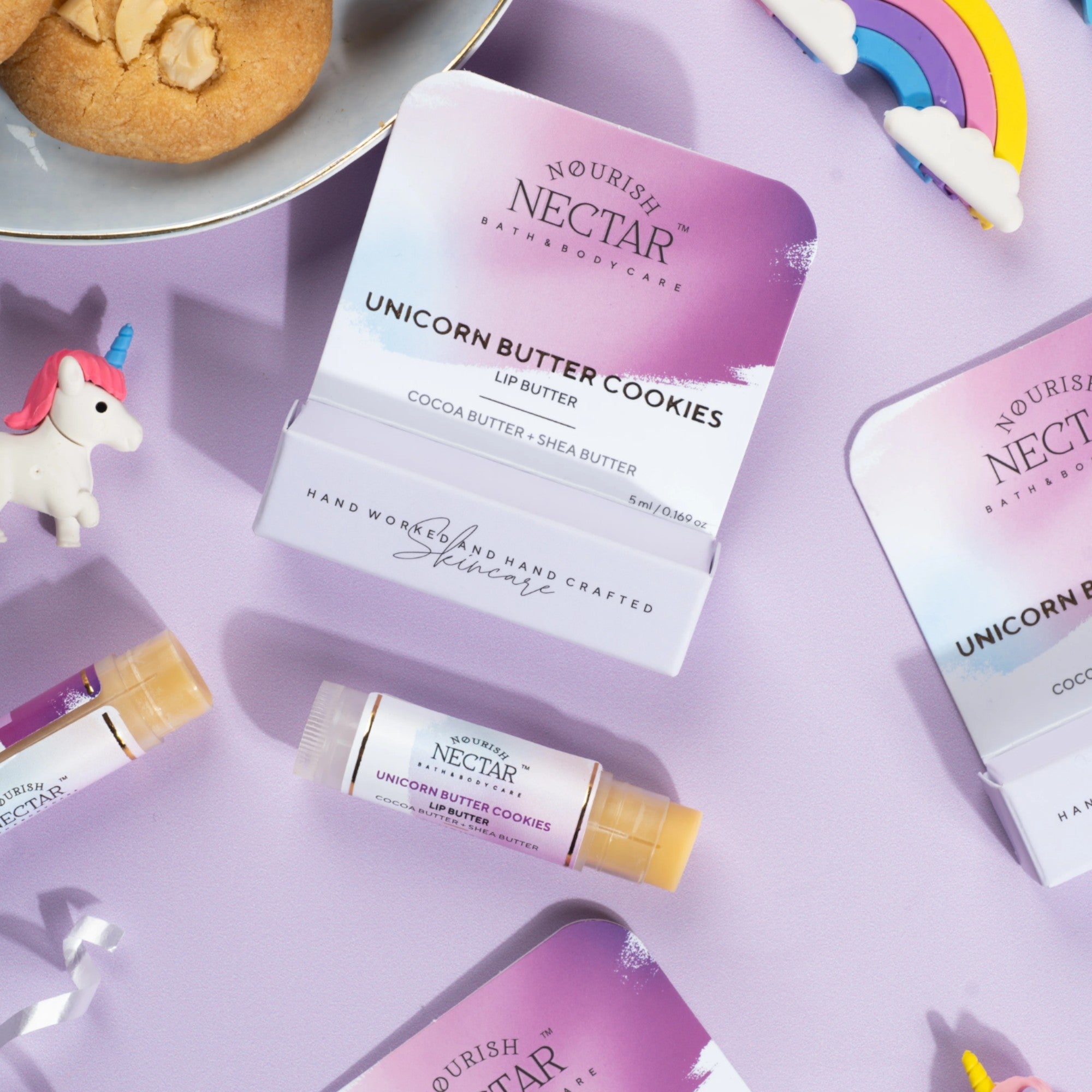 Unicorn Butter Cookies Lip Butter