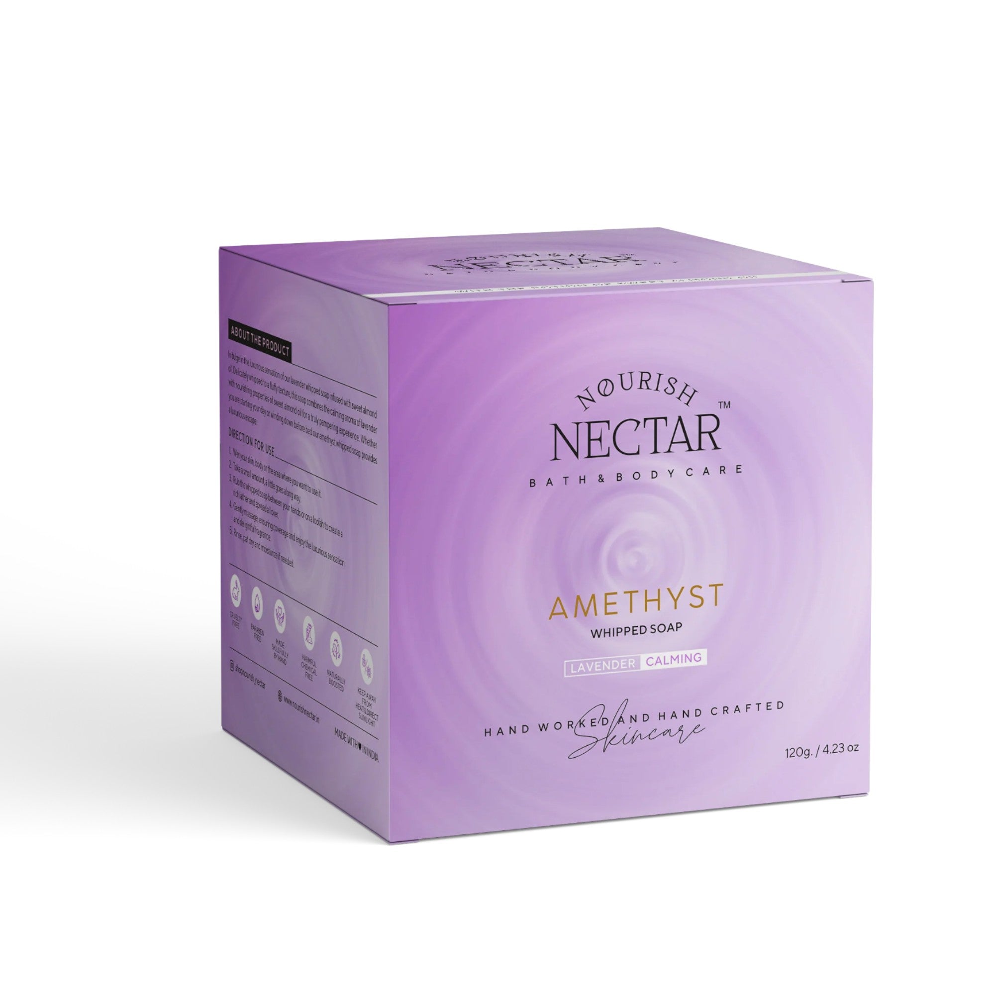 Amethyst Whipped soap