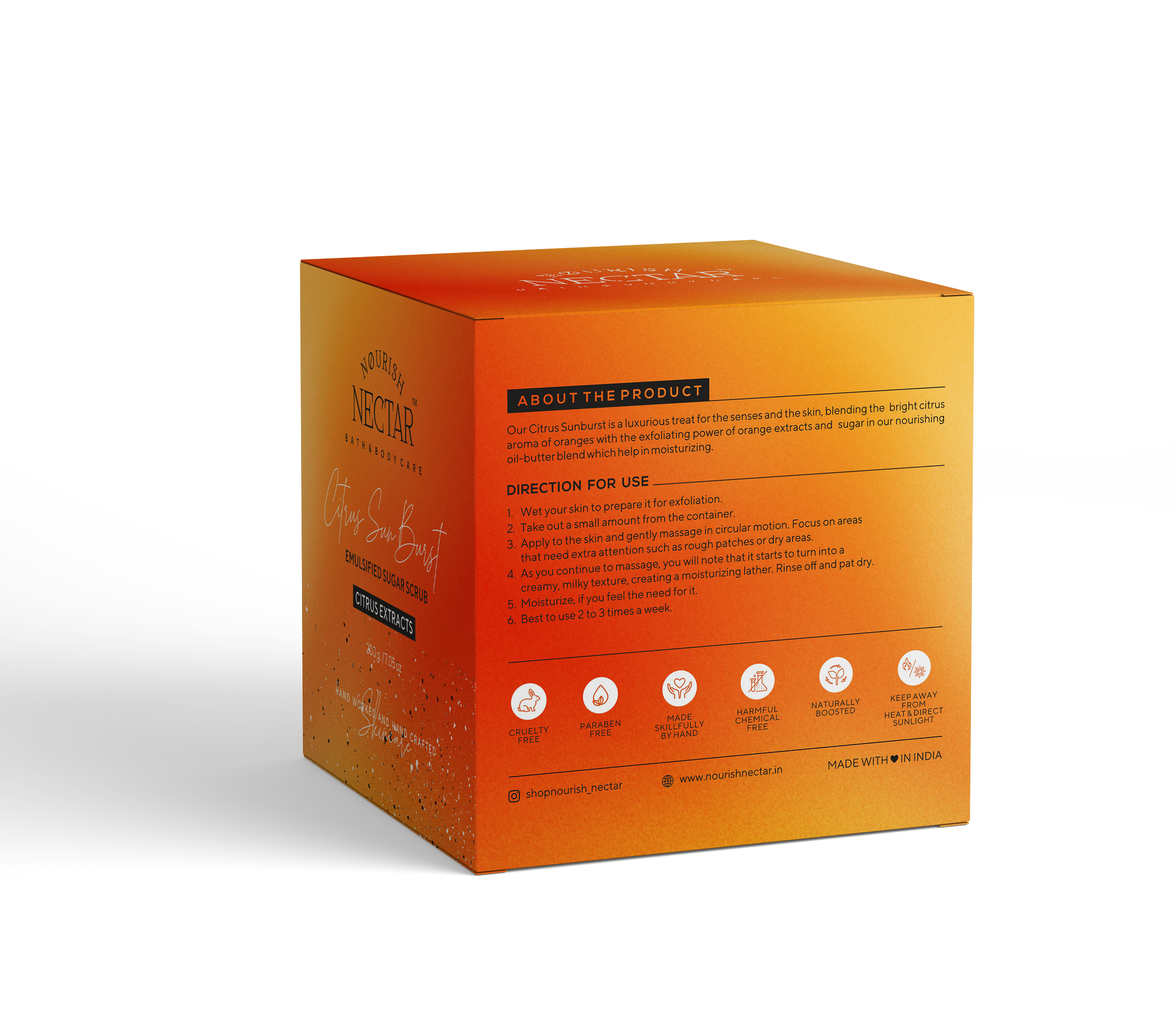 Citrus Sunburst Sugar Scrubs