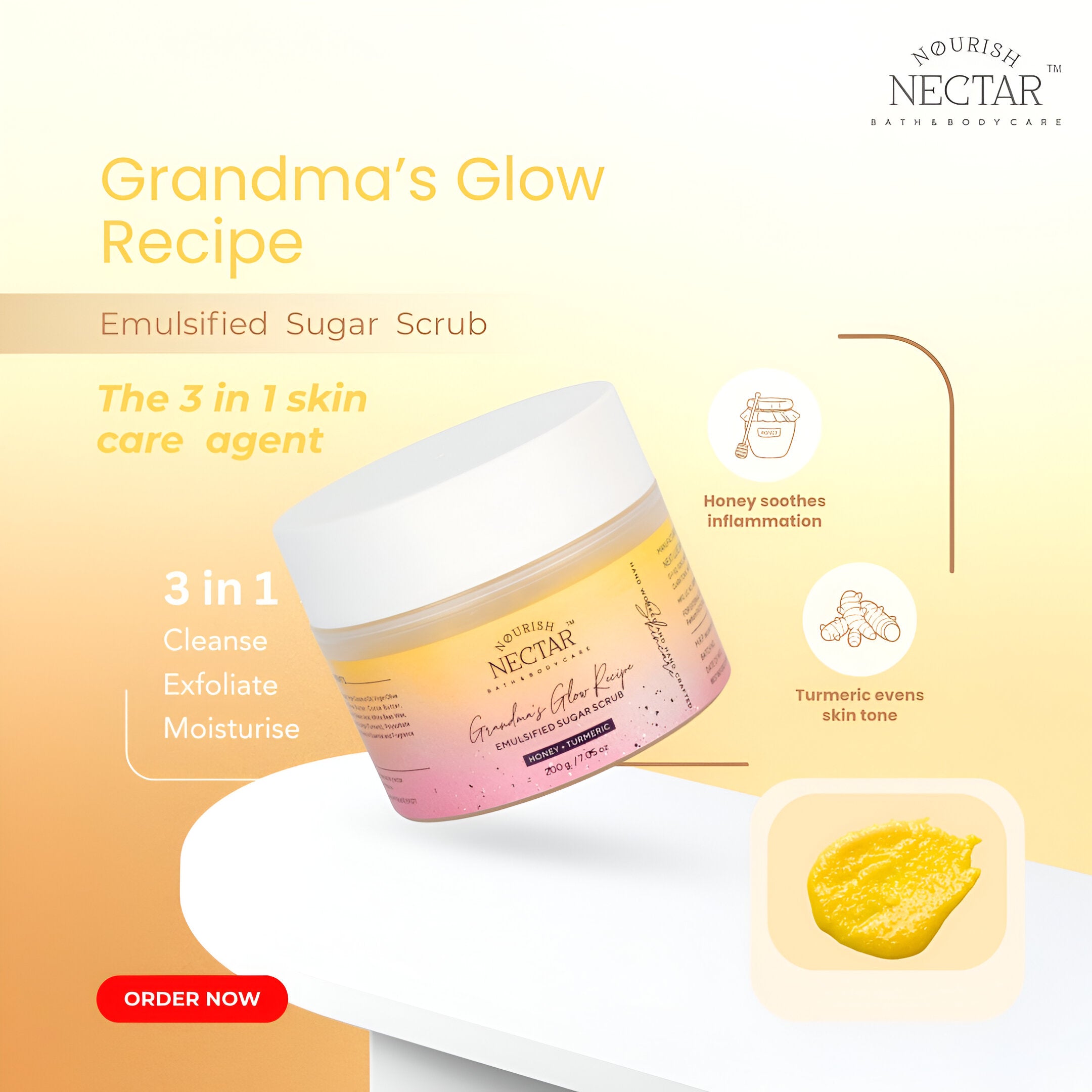 Grandma’s Glow Recipe Sugar Scrub