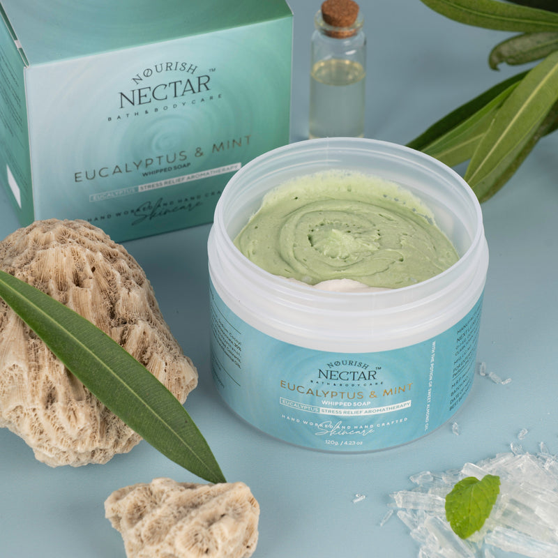 Eucalyptus and Mint Whipped Soap