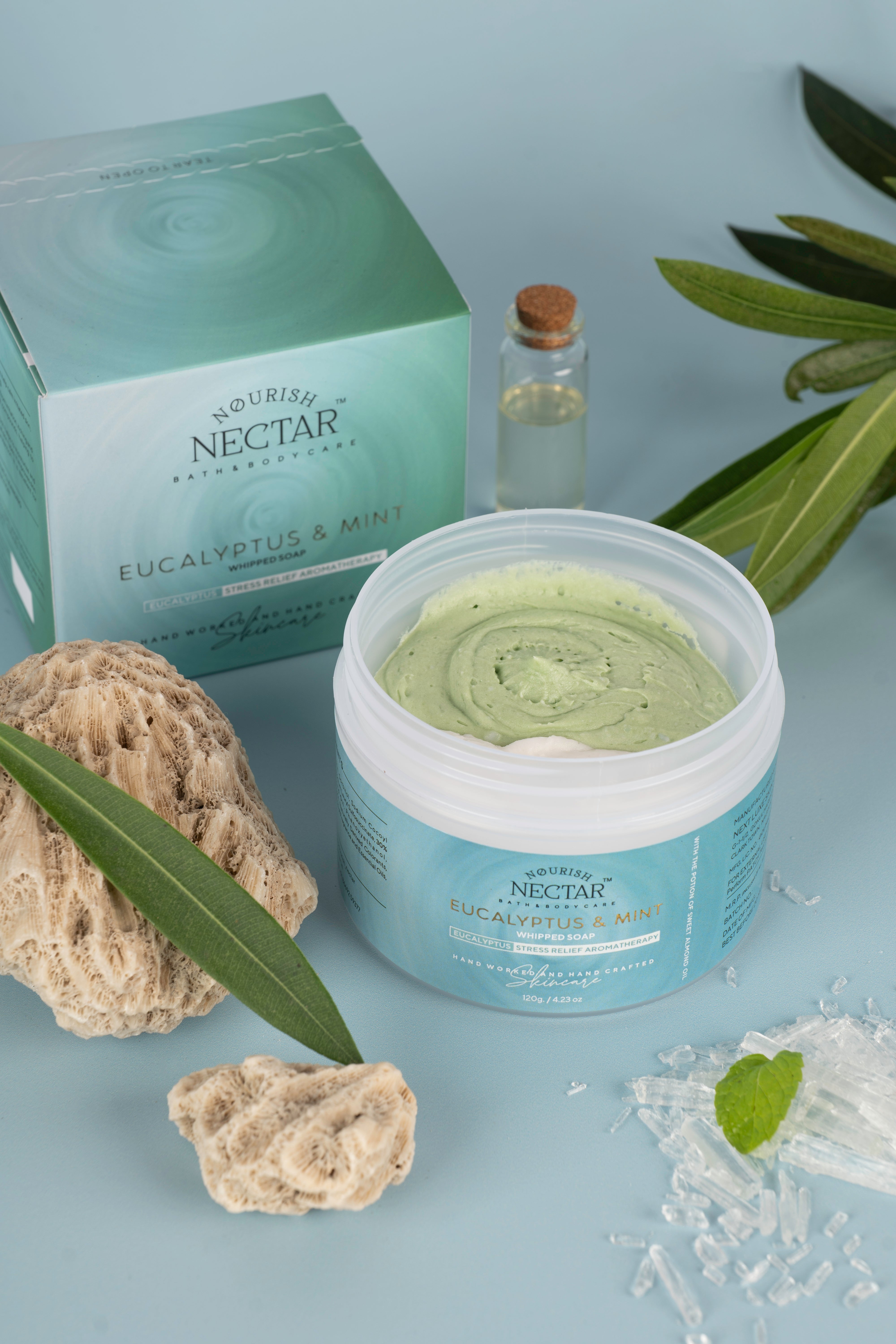 Eucalyptus and Mint Whipped Soap