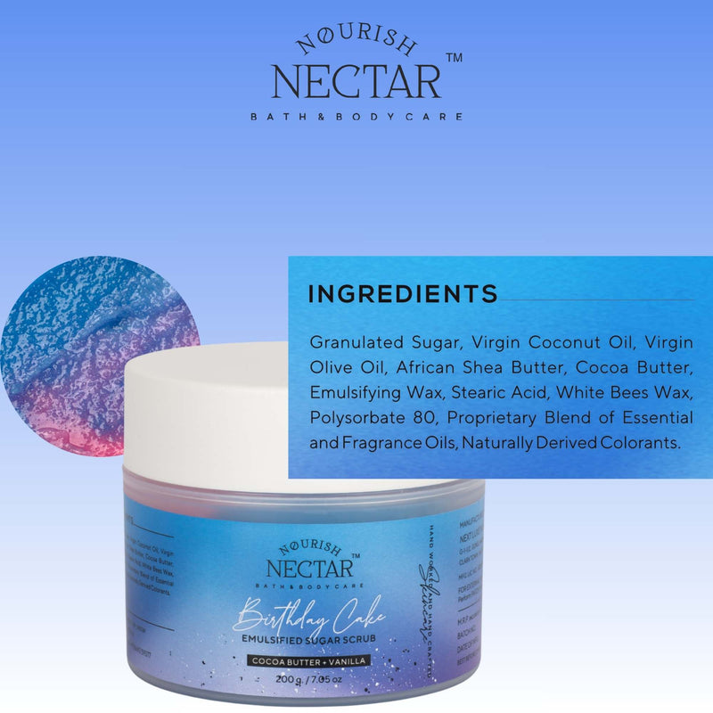 Birthday Cake Sugar Scrub