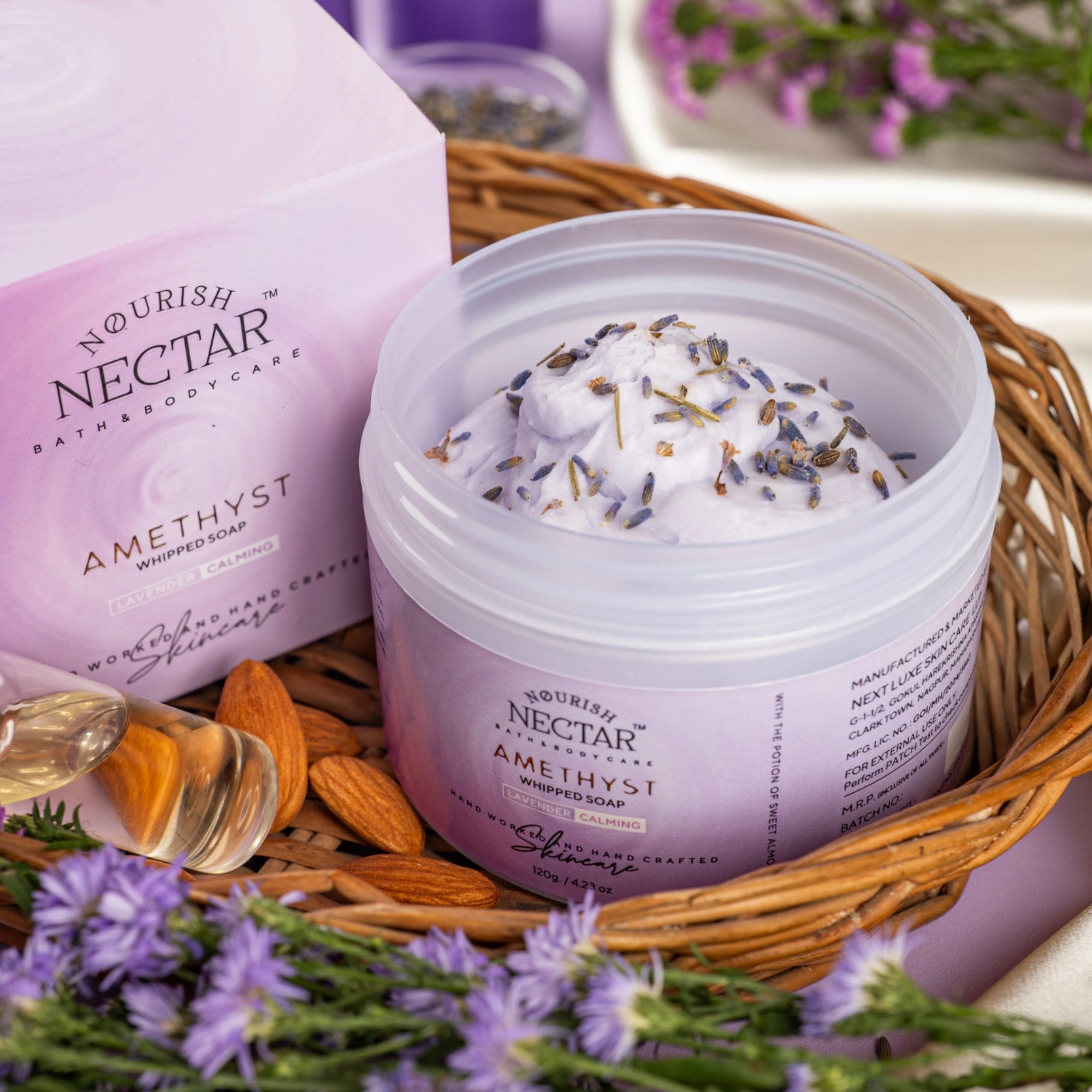 Amethyst Whipped soap