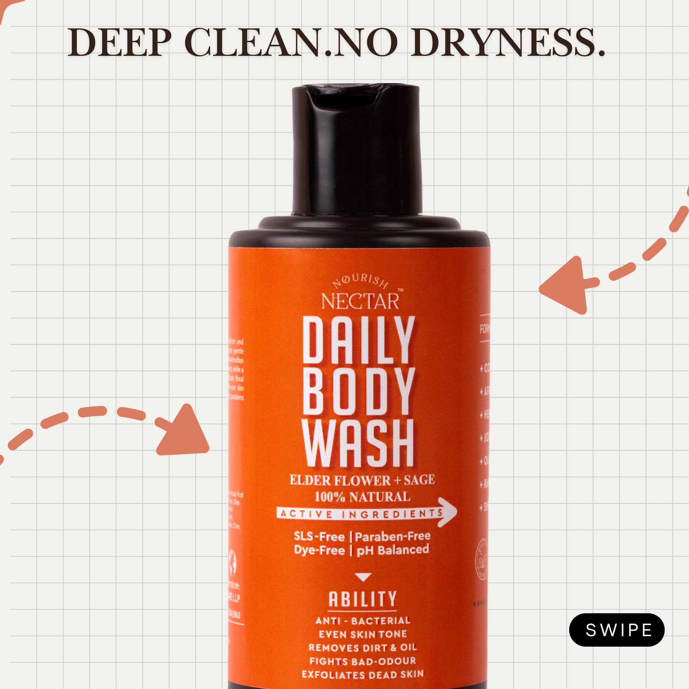 African Black Soap Daily Body Wash 200ML
